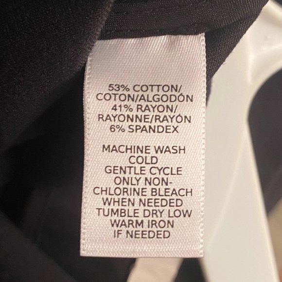 Loft Curvy Black Pencil Skirt - Picture 2 of 4